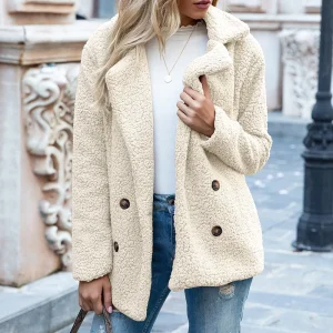 Émilie – Manteau Long Femme, Élégant Et Chaud Pour L’Hiver