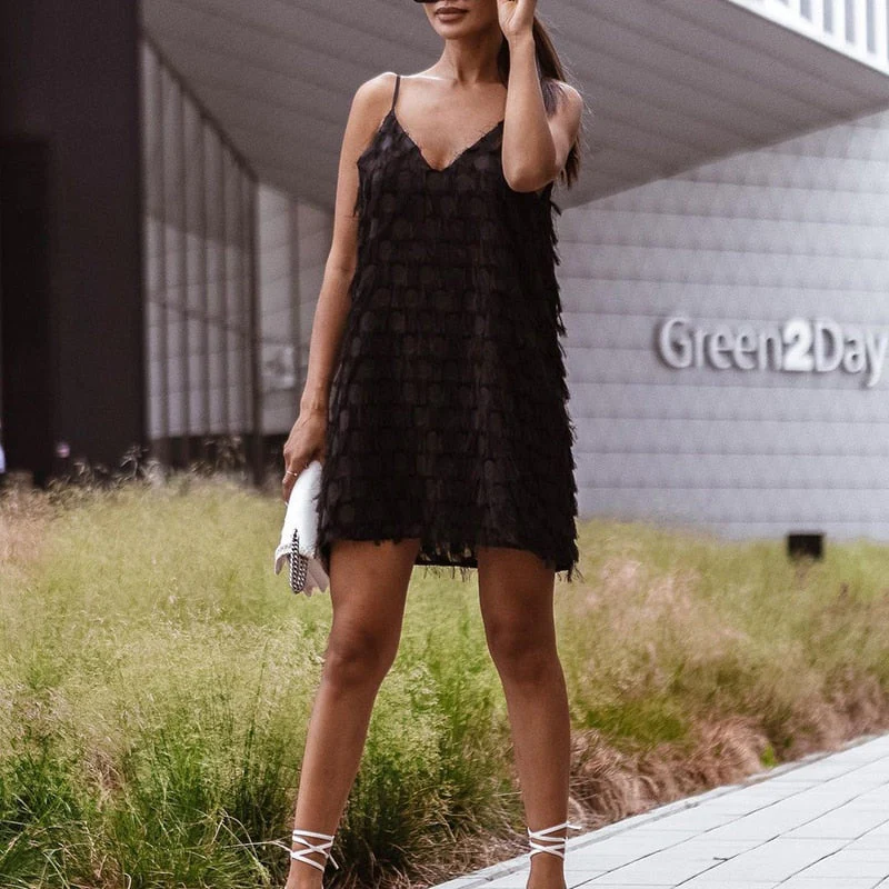 Wanda - Robe Franges Tendance – Image 5