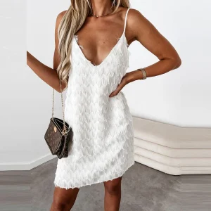 Wanda - Robe Franges Tendance