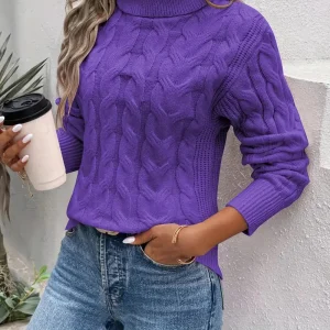 Chantal - Pull automne élégant femme