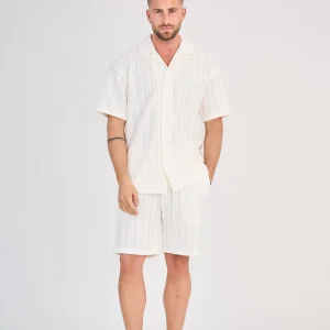 Ensemble Texturé Écru