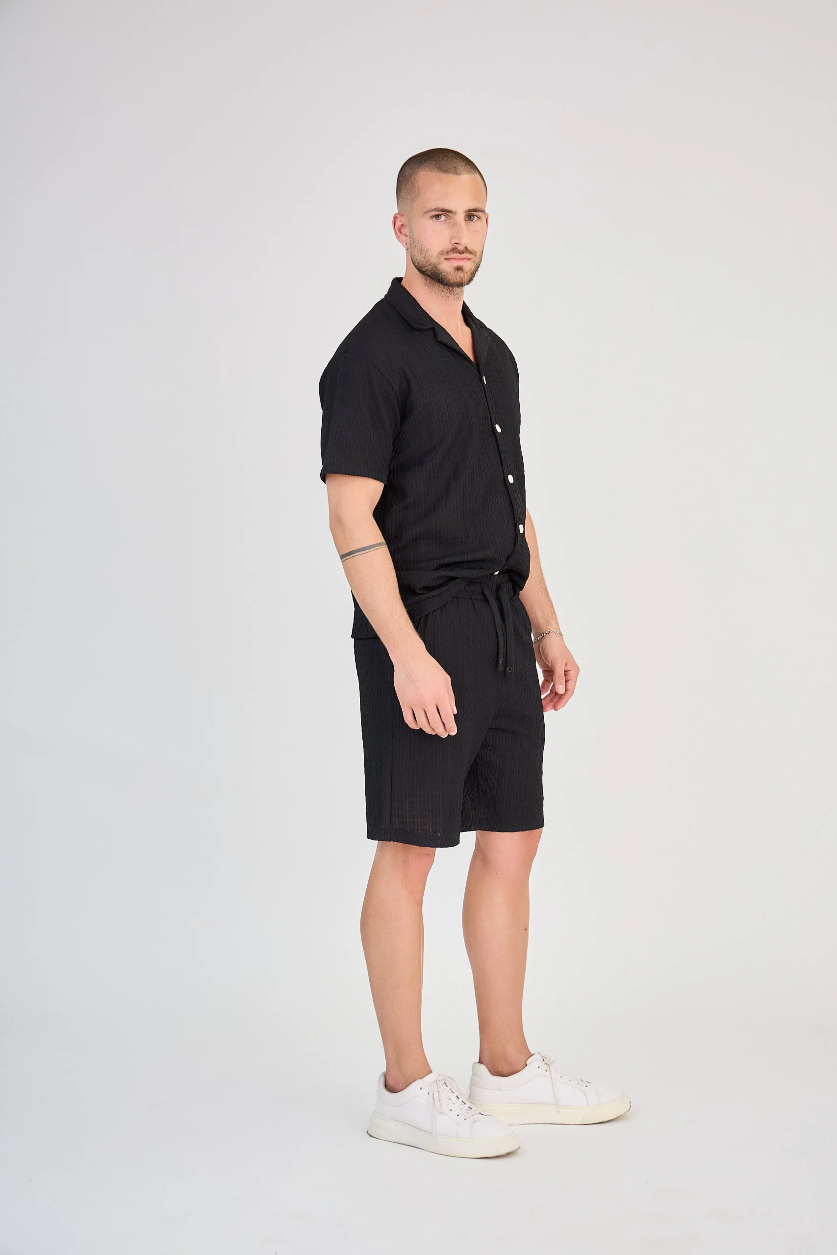 Ensemble Texturé Noir – Image 4