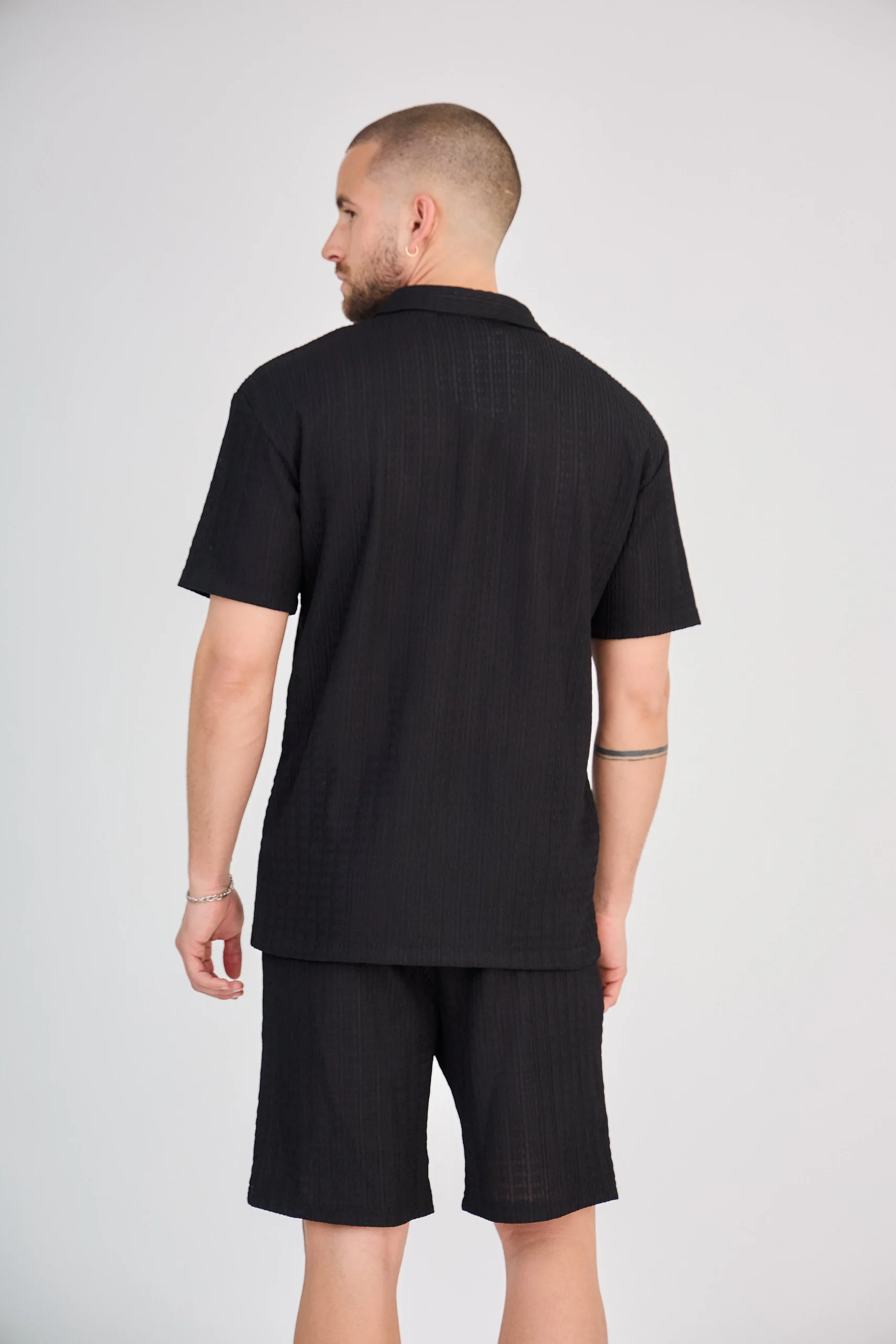 Ensemble Texturé Noir – Image 6