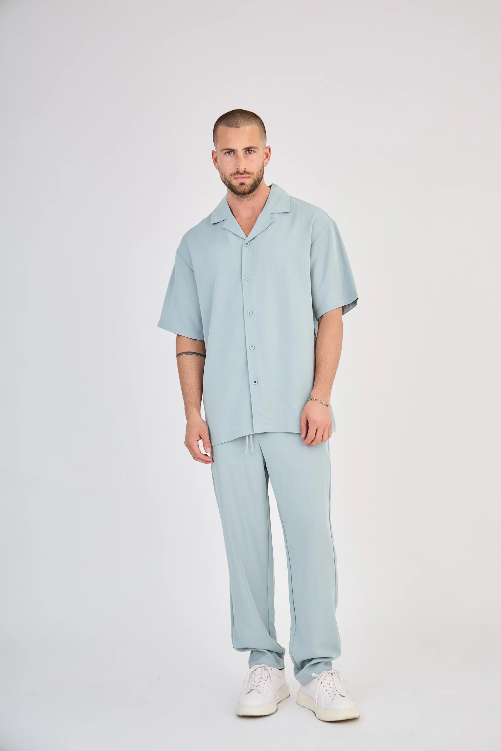 Ensemble Chemise & Pantalon - Blanc – Image 7