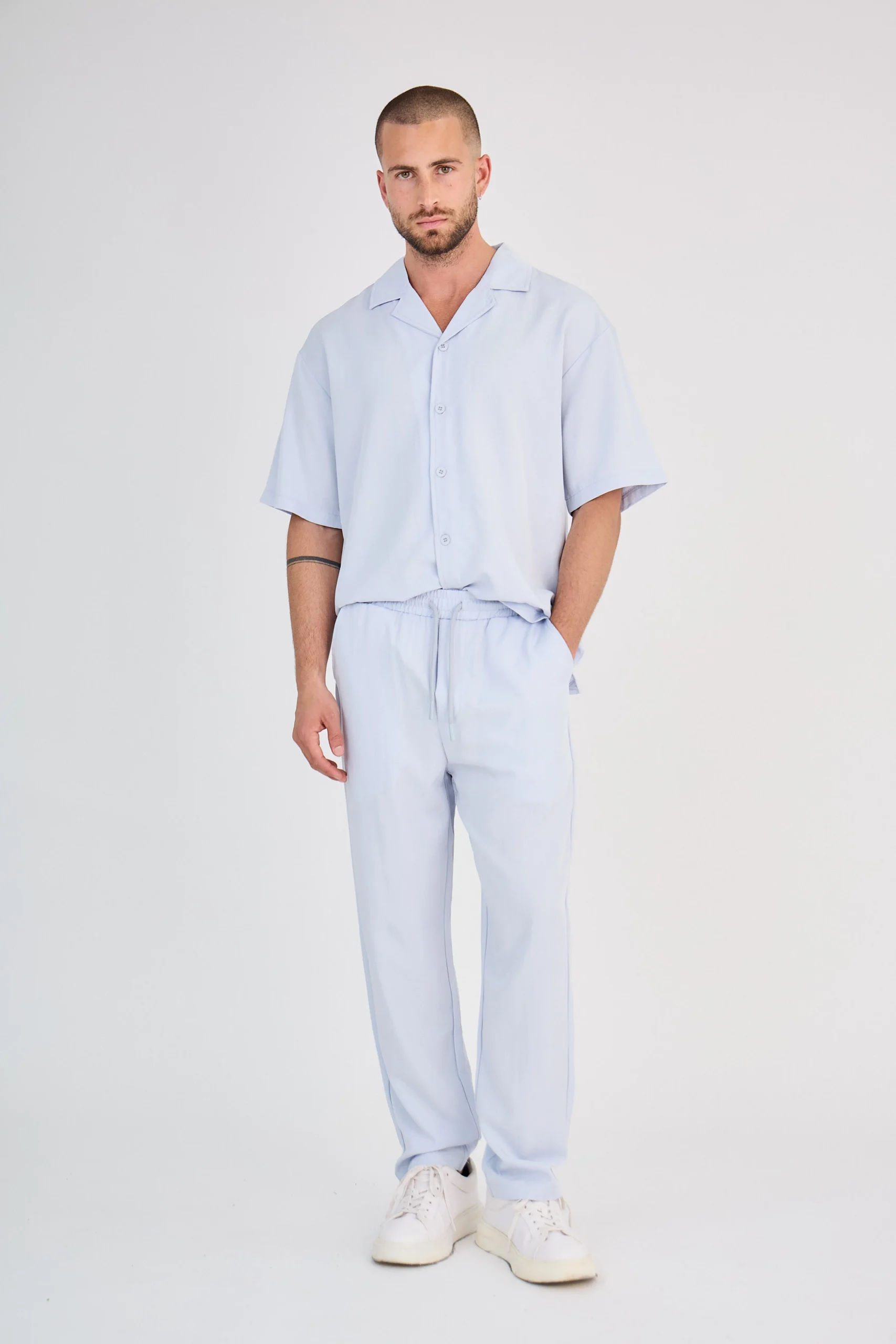 Ensemble Chemise & Pantalon - Blanc – Image 8
