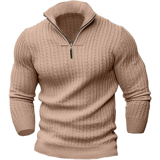 Mathis - Pull homme à demi-zip – Image 3