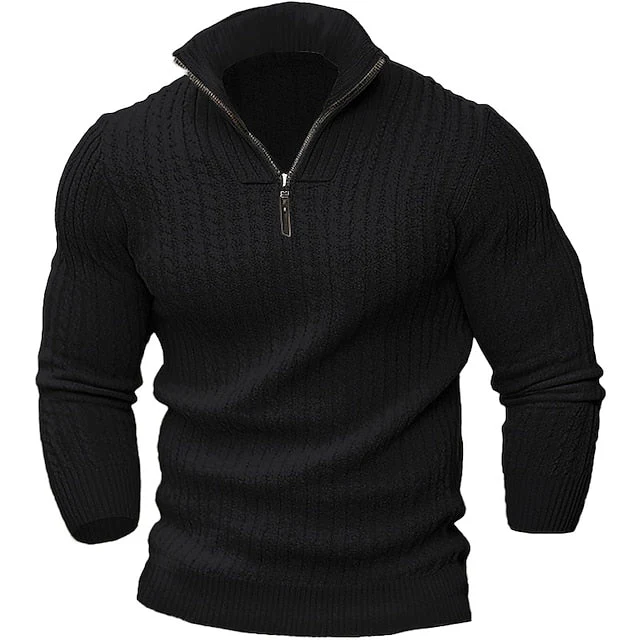Mathis - Pull homme à demi-zip – Image 4