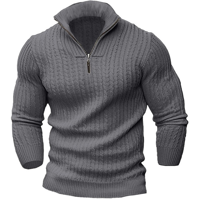 Mathis - Pull homme à demi-zip – Image 5