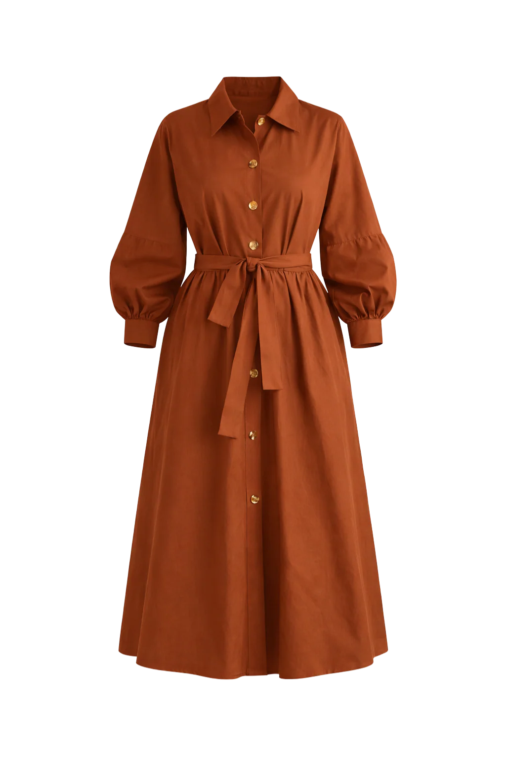 Robe Trench Ceinturée Femme – Image 7
