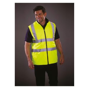 Bodywarmer réversible haute visibilité