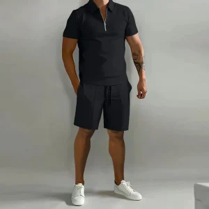 Drew - Polo shirt Set d'été - Décontracté - Coupe ample - Hommes