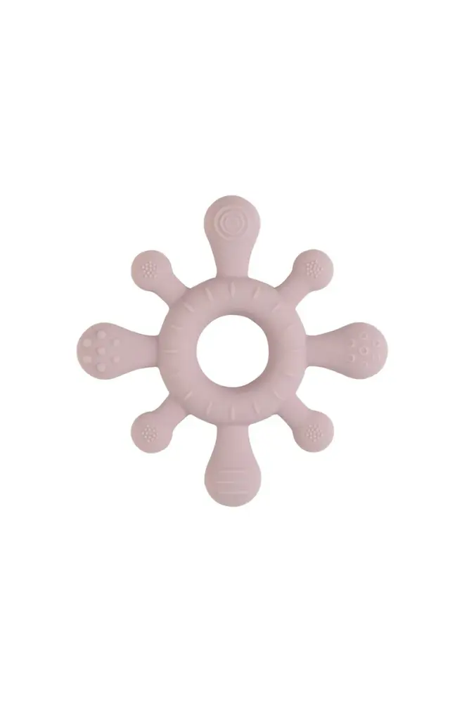 ANNEAU DENTITION BEBE | Vieux rose