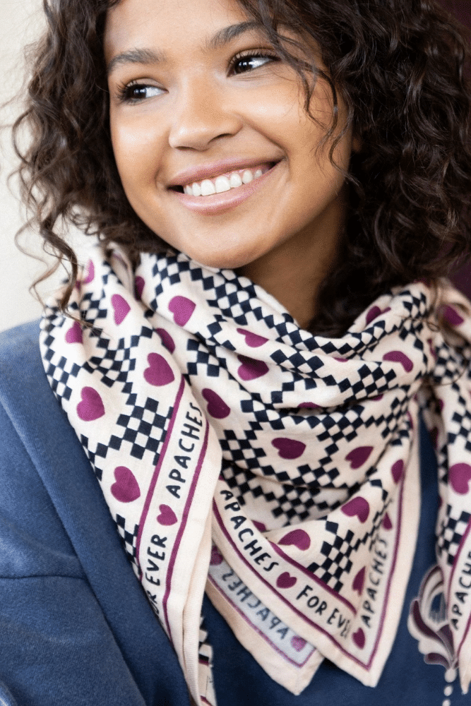 BIG FOULARD LATIKA | Amor macadamia – Image 4