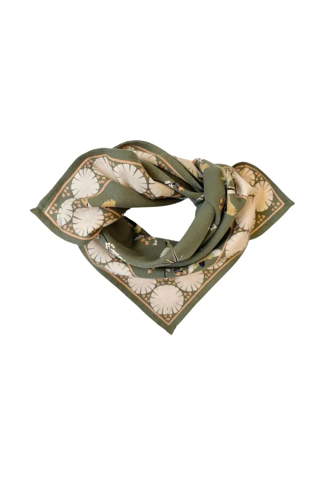 SMALL FOULARD MANIKA | Cerisier Eucalyptus – Image 2