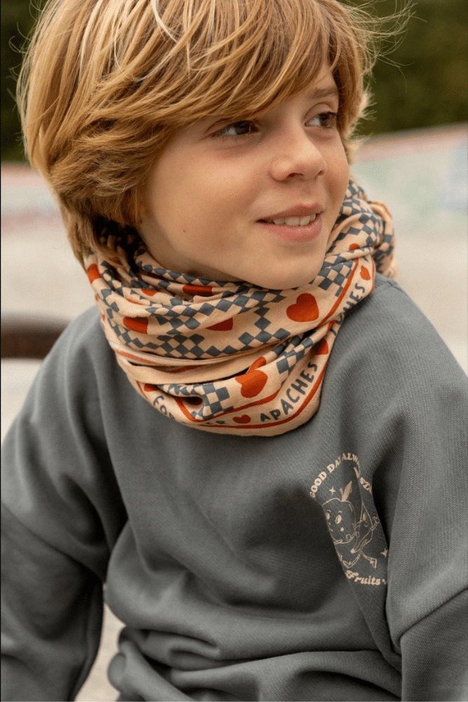 BIG FOULARD LATIKA | Amor sand – Image 4