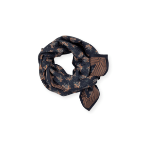BIG FOULARD LATIKA | Ananas charbon