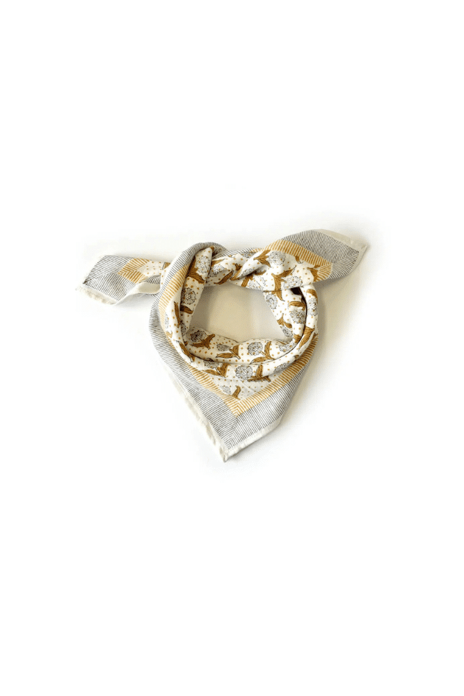 SMALL FOULARD MANIKA | Lotus Désert – Image 2