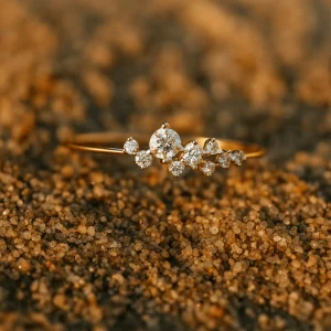 Bague Cielo – Constellation lumineuse