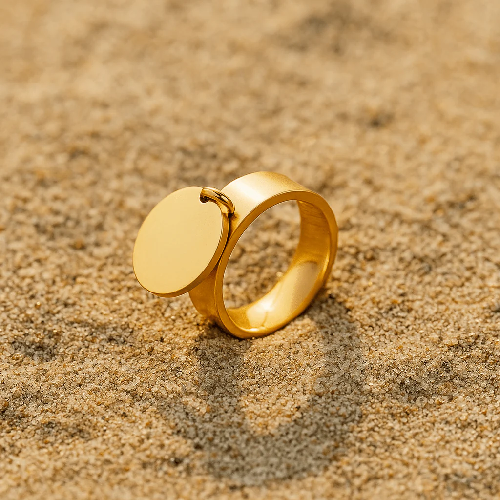 Bague Genova – Médaillon mobile – Image 2