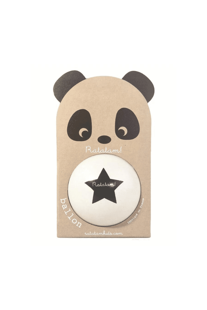 BALLON PANDA | Blanc 12 cm