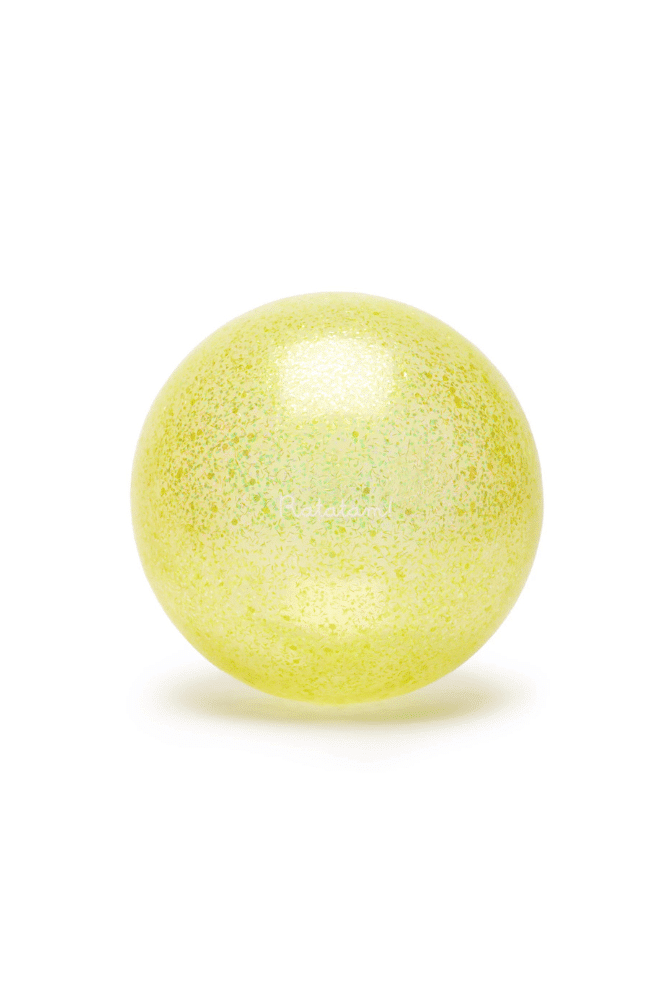 BALLON BULLE | Jaune 15cm – Image 3