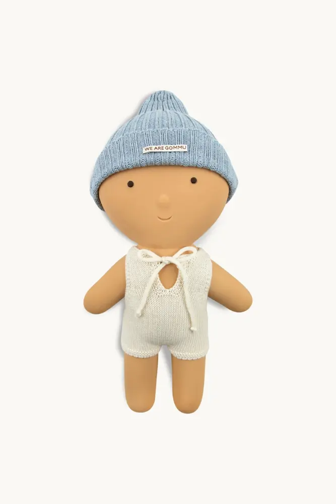 WE ARE GOMMU BONNET POUPEE | Bleu – Image 3