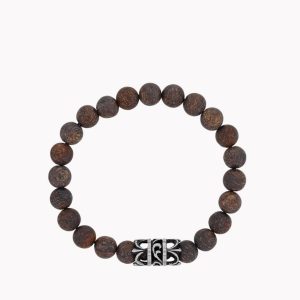 Bracelet Mixte élastique en Bronsite