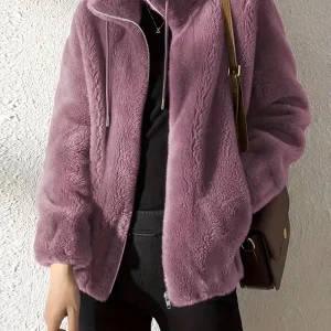 Noa - Veste femme peluche