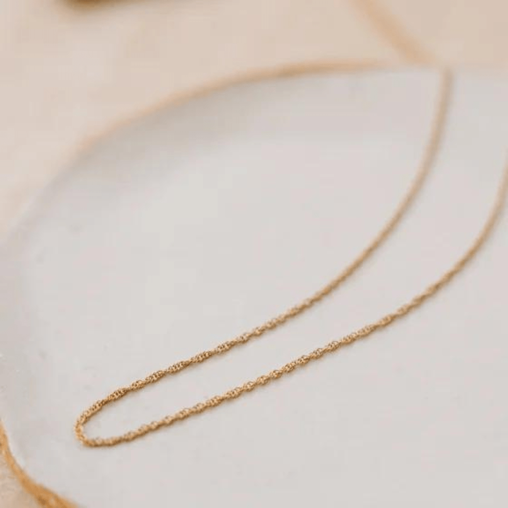 CHAINE TORSADEE | Dorée – Image 2