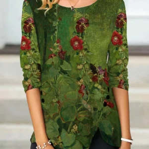 Adeline - Haut Imprimé Floral