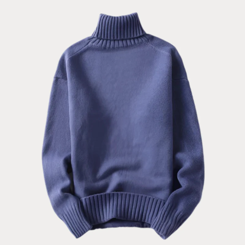 James - Pull à col roulé homme élégant – Image 7