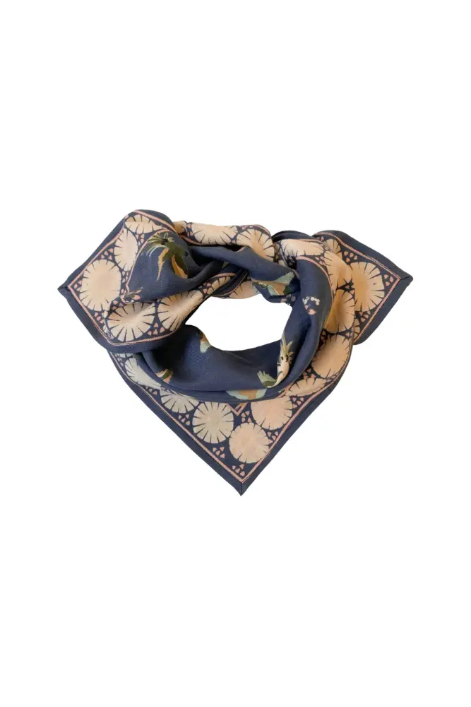 SMALL FOULARD MANIKA | Cerisier Orage