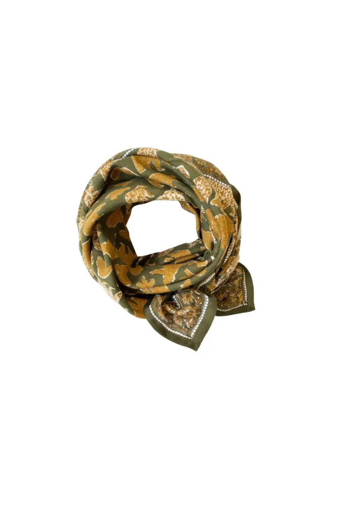 BIG FOULARD LATIKA | Ours kaki