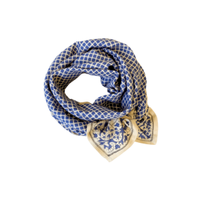BIG FOULARD LATIKA | Mosaïc Navy Blue