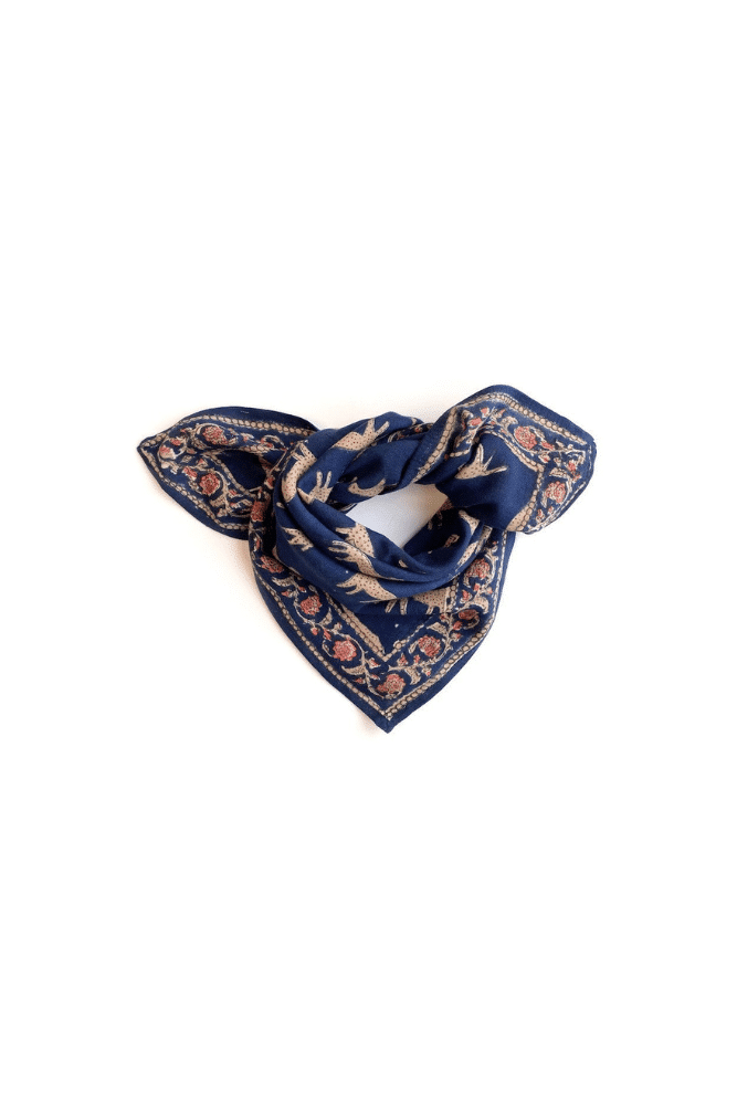 SMALL FOULARD MANIKA | Bengale Minuit