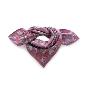 SMALL FOULARD MANIKA | BALZAC Fuschia