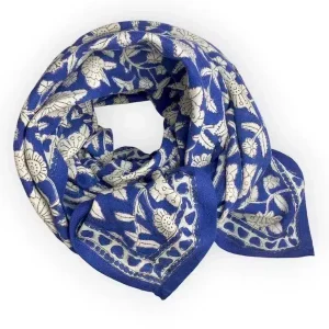 BIG FOULARD LATIKA | Coeur Majorelle