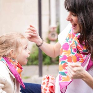 Duo Foulards | Garden Flower