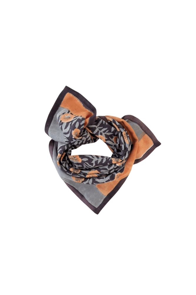 SMALL FOULARD LALAVIDO | Pistill grey