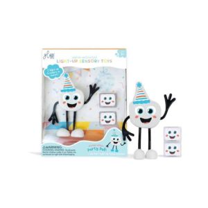CUBE LUMINEUX ET PERSONNAGE GLO PALS | Blanc