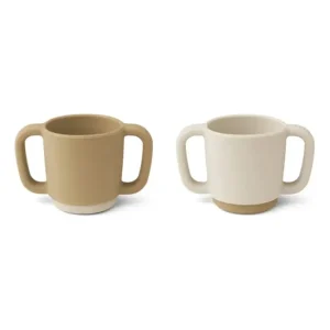 TASSE APPRENTISSAGE ALICIA Oat | Lot de 2