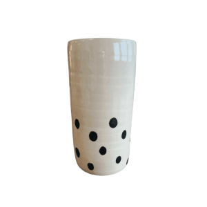 GRAND VASE DROIT | N&B