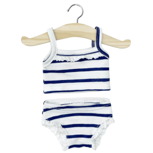 HABITS POUPEES | Rayures bleu marine