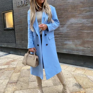 Charlotte - Manteau Long Classique Femme