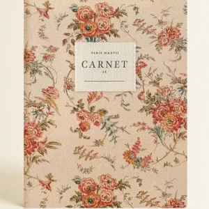 CARNET TISSU | Bouquet andalou