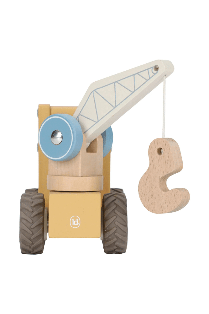 JOUET CAMION GRUE EN BOIS – Image 4