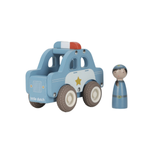 JOUET VOITURE DE POLICE EN BOIS