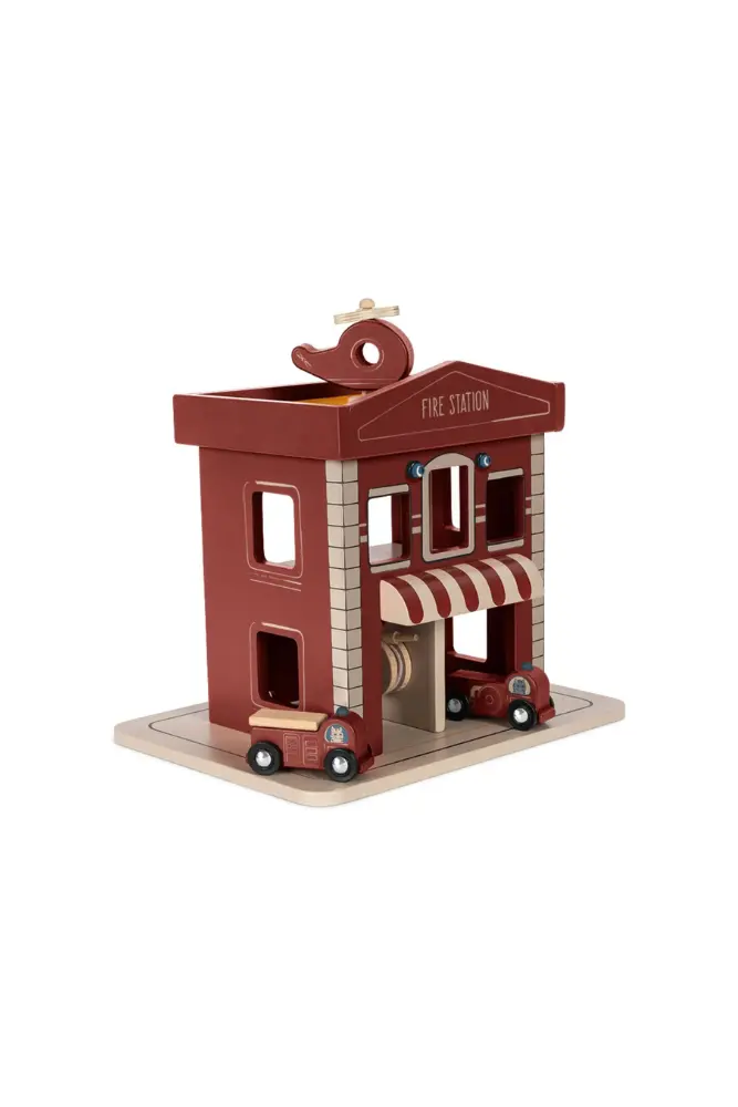 JOUET CASERNE POMPIER | Bois