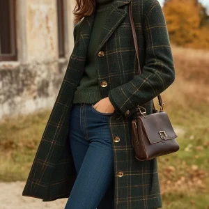 Sophie - Manteau Laine Long Femme