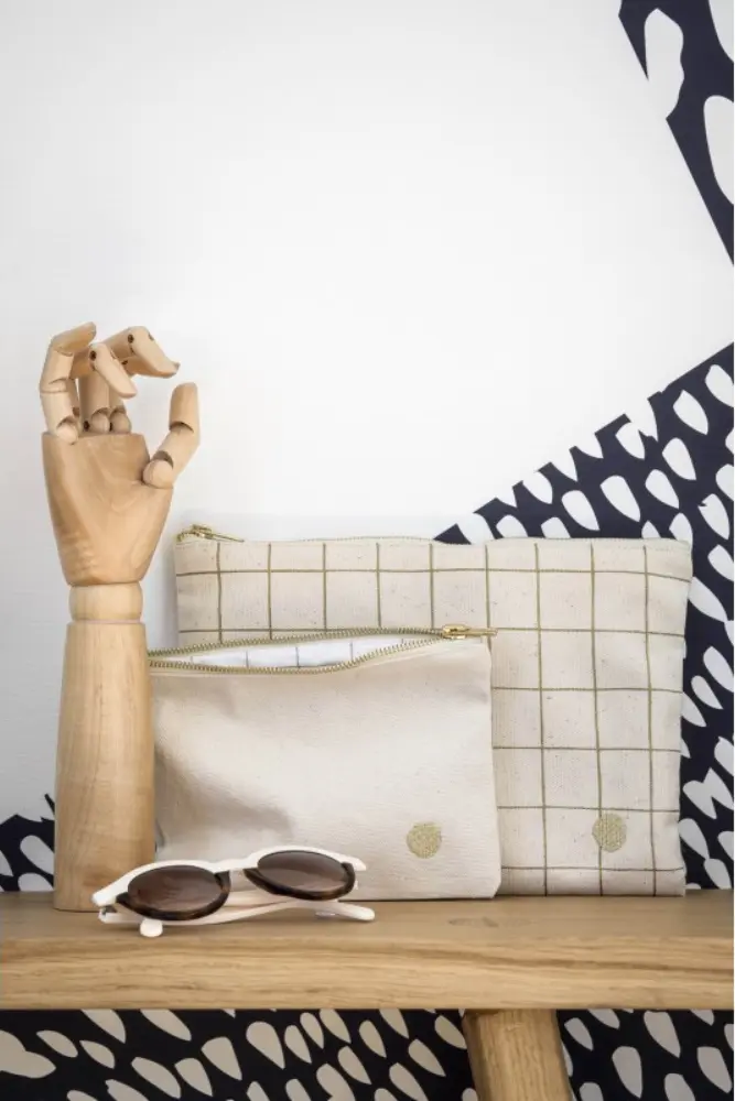 POCHETTE OSCAR ECRU L – Image 3